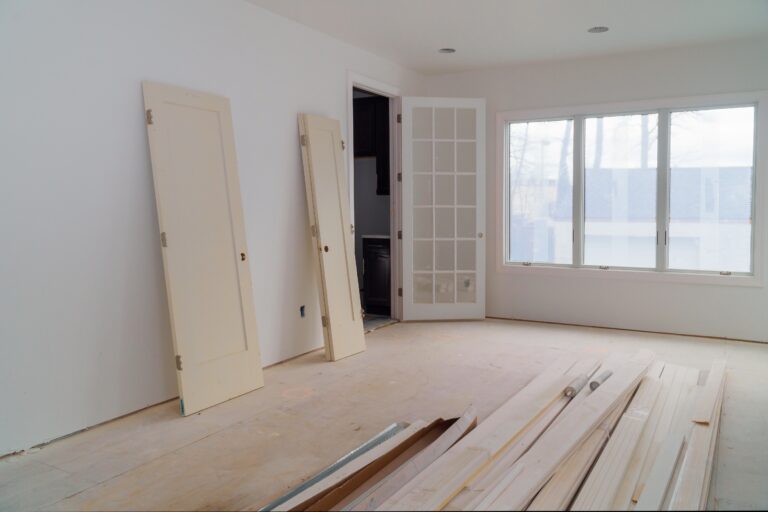 Process for under construction, remodeling, renovation, extension restoration and reconstruction door and molding
